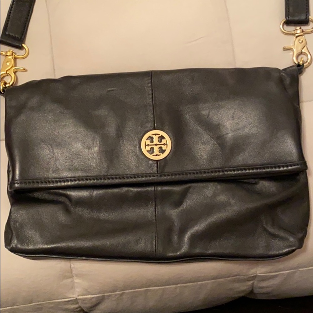 Tory Burch fold over crossbody purse